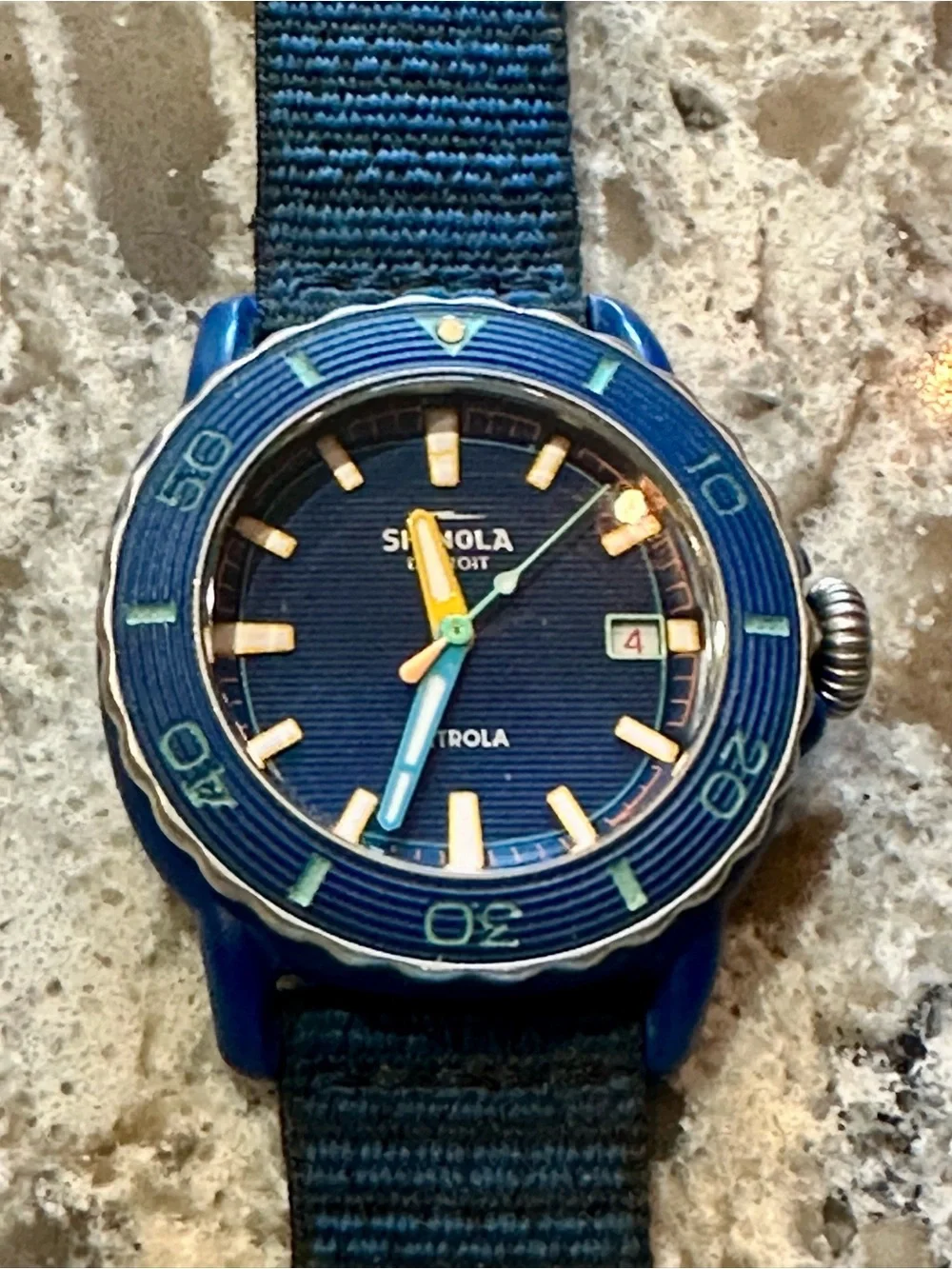 Shinola Detrola watch